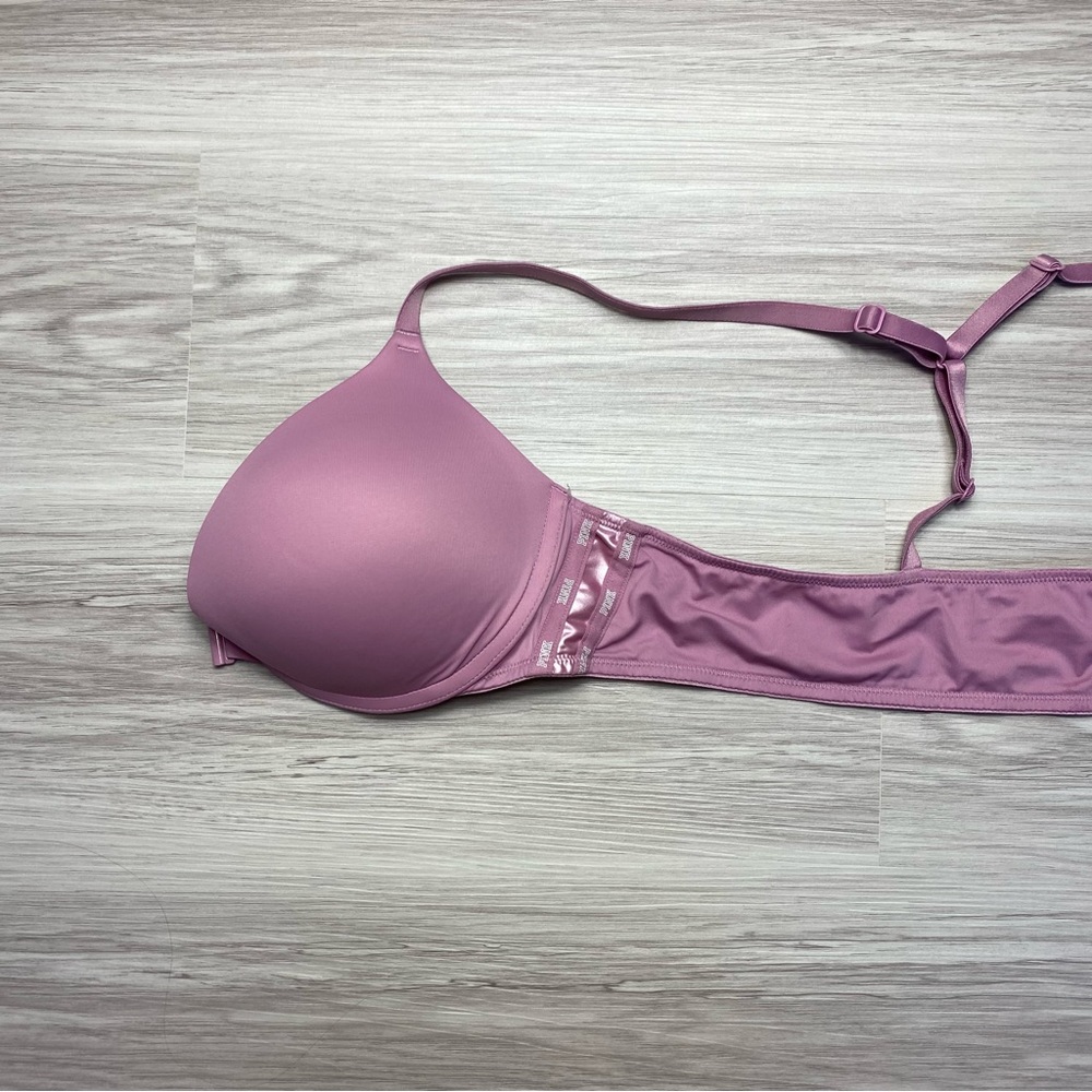 Victoria’s Secret Lilac Purple Y Racerback Push-up Bra size 34C - Picture 3 of 9